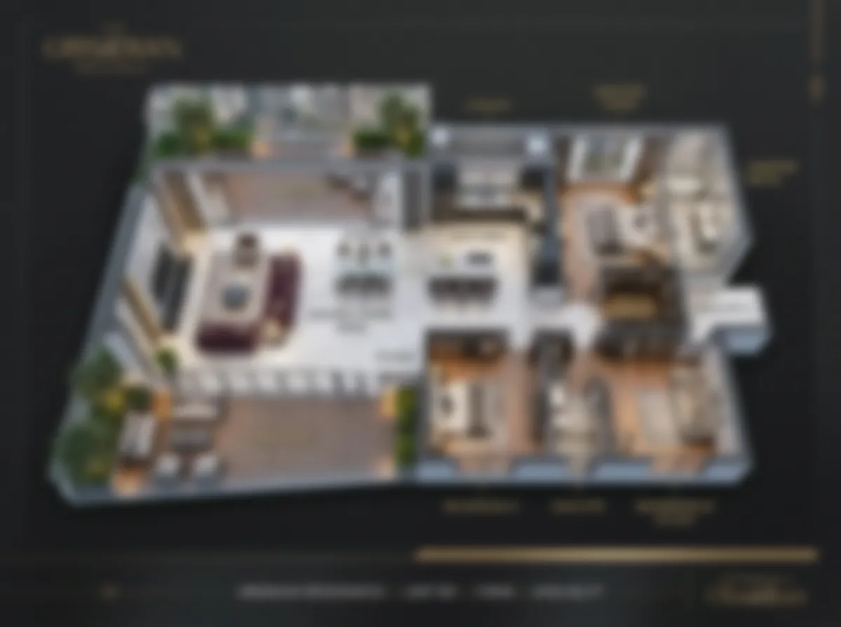 3 BHK Floor Plan - Vilas Javdekar Hadapsar